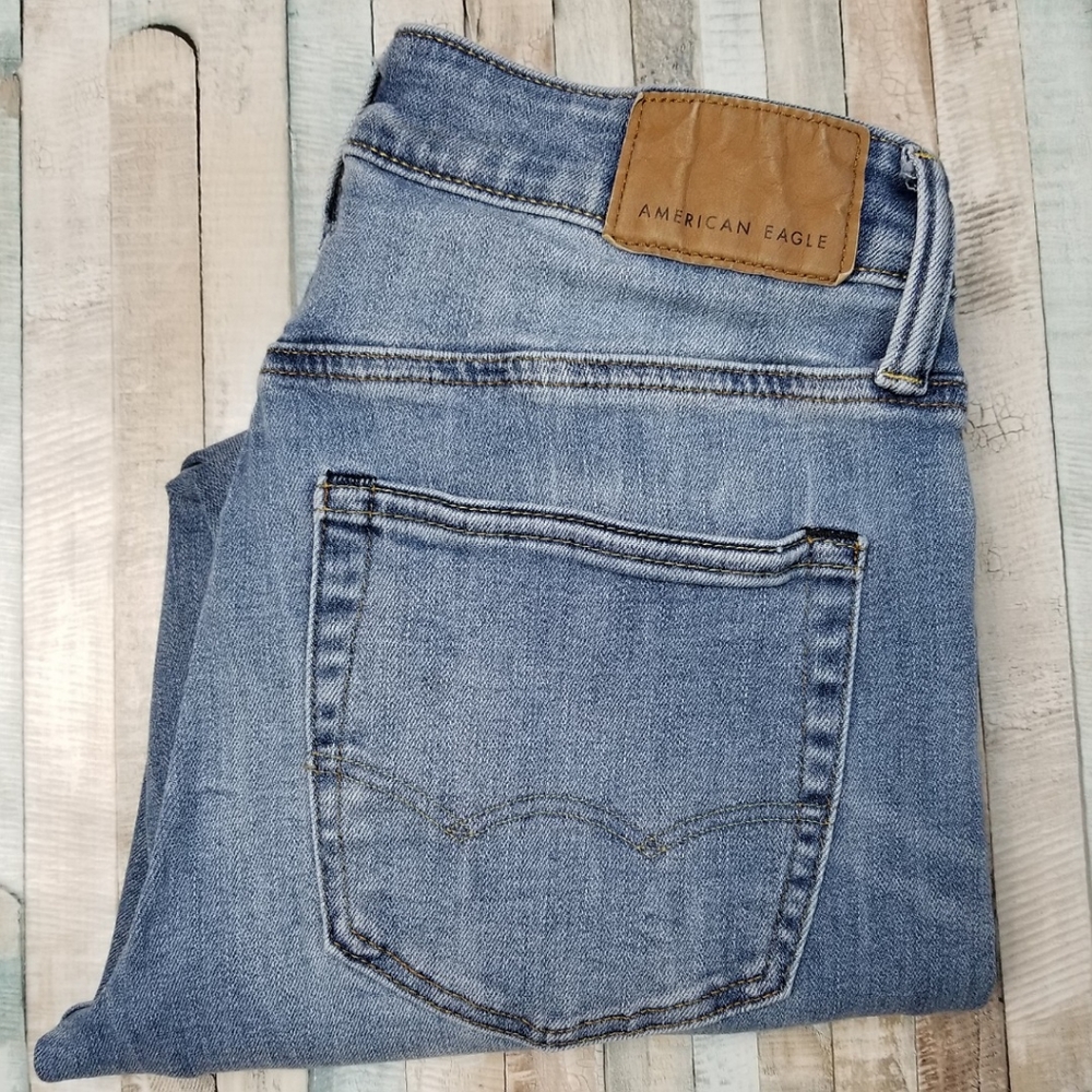 American Eagle Outfitters Blue Slim Men Jeans